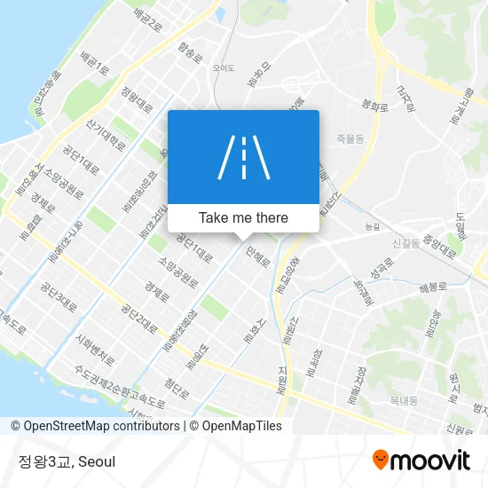정왕3교 map