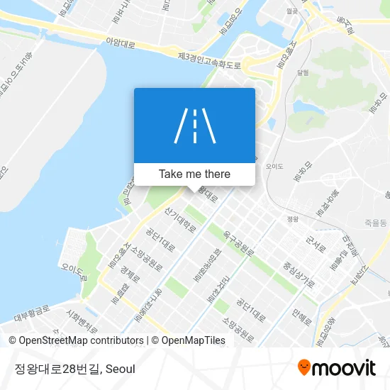 정왕대로28번길 map