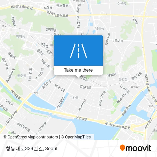 청능대로339번길 map
