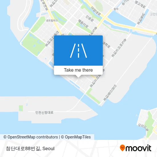 첨단대로88번길 map