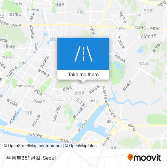 은봉로351번길 map