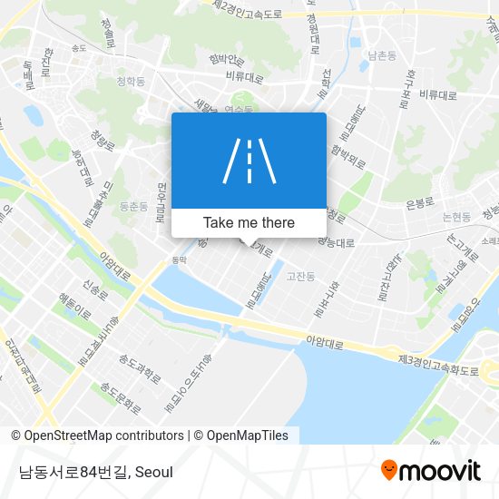 남동서로84번길 map