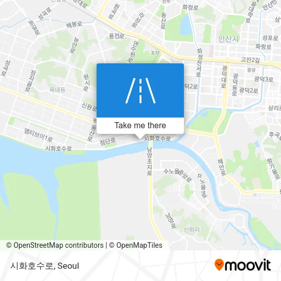 시화호수로 map