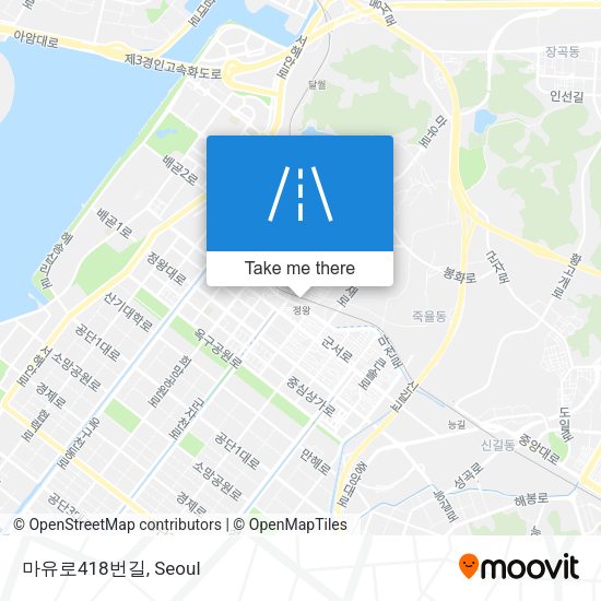 마유로418번길 map