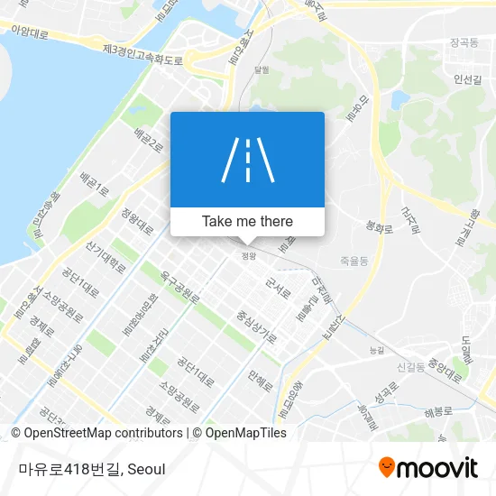 마유로418번길 map