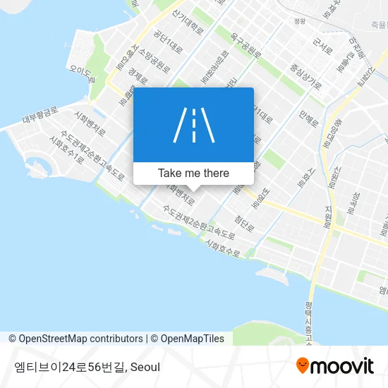 엠티브이24로56번길 map