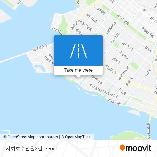 시화호수전원2길 map