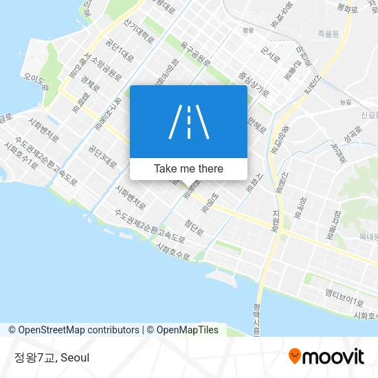 정왕7교 map
