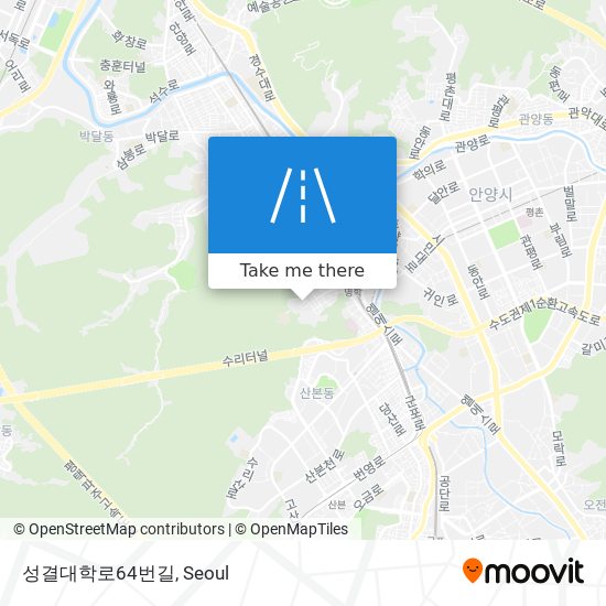 성결대학로64번길 map