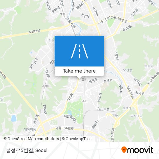 봉성로5번길 map