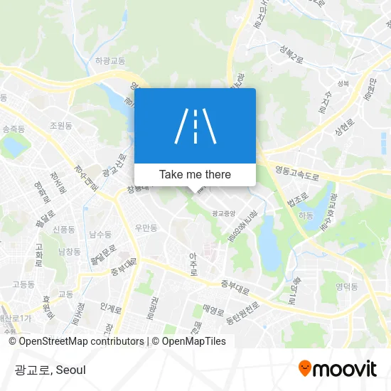 광교로 map