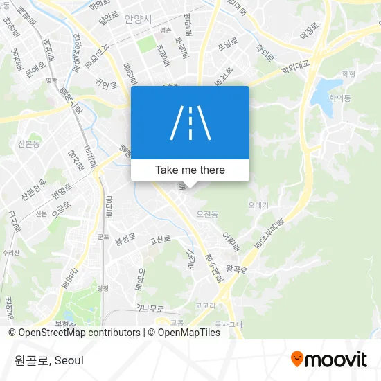 원골로 map