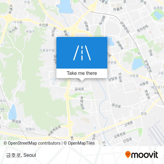 금호로 map