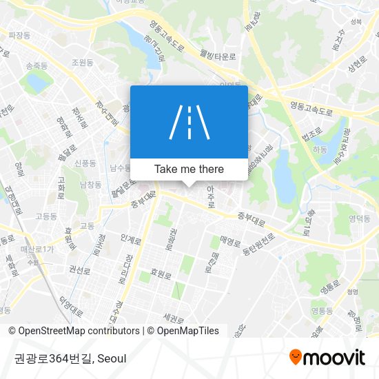 권광로364번길 map