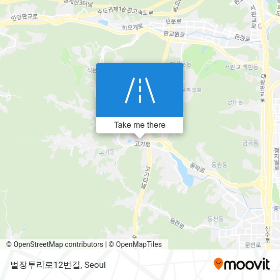 벌장투리로12번길 map