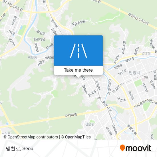 냉천로 map