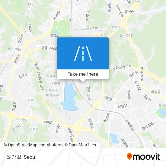 월암길 map