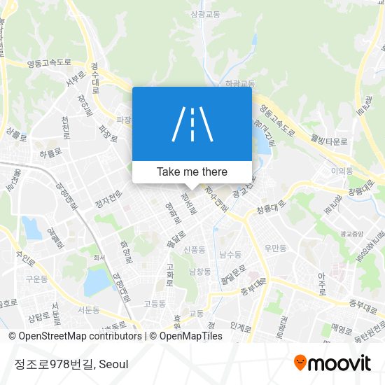 정조로978번길 map