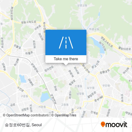 송정로60번길 map