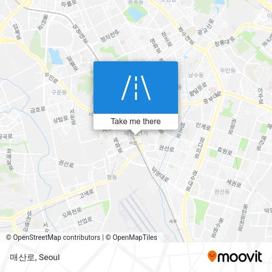 매산로 map