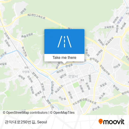 관악대로250번길 map