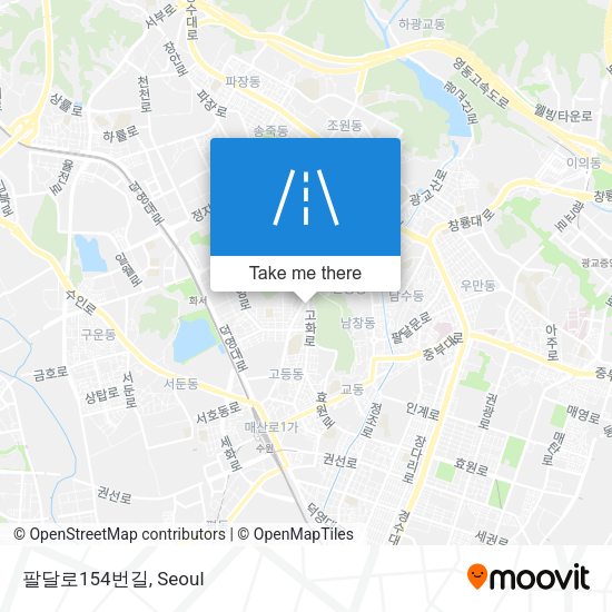 팔달로154번길 map