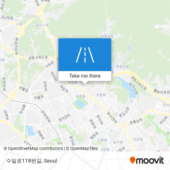 수일로118번길 map