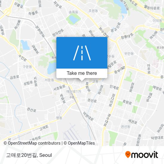 고매로20번길 map