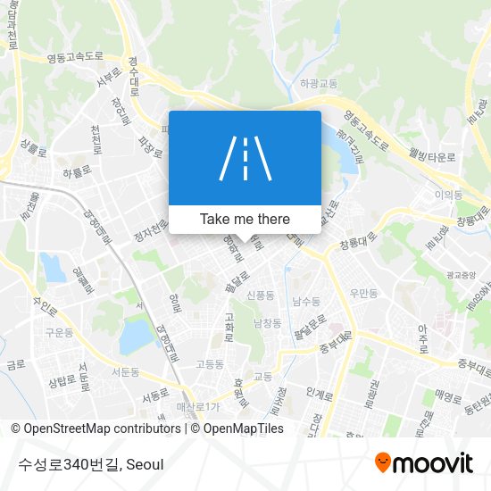 수성로340번길 map