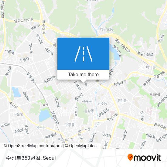 수성로350번길 map