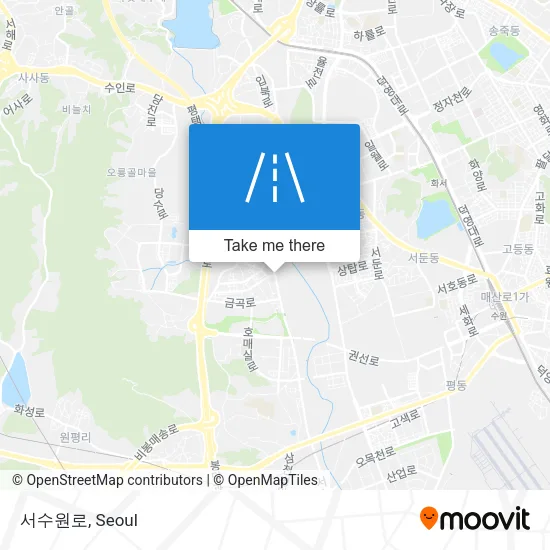 서수원로 map
