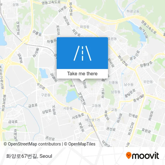 화양로67번길 map