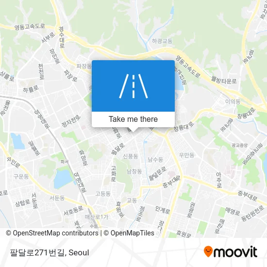 팔달로271번길 map
