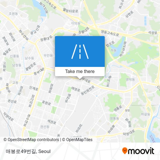 매봉로49번길 map