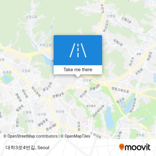 대학3로4번길 map