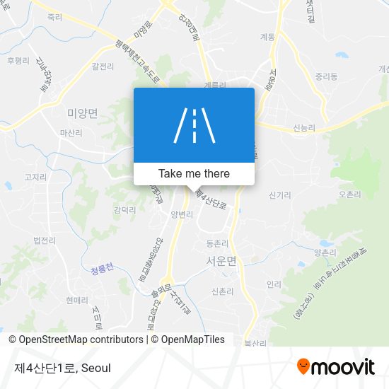 제4산단1로 map