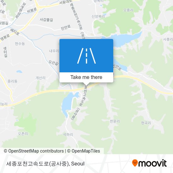 세종포천고속도로(공사중) map