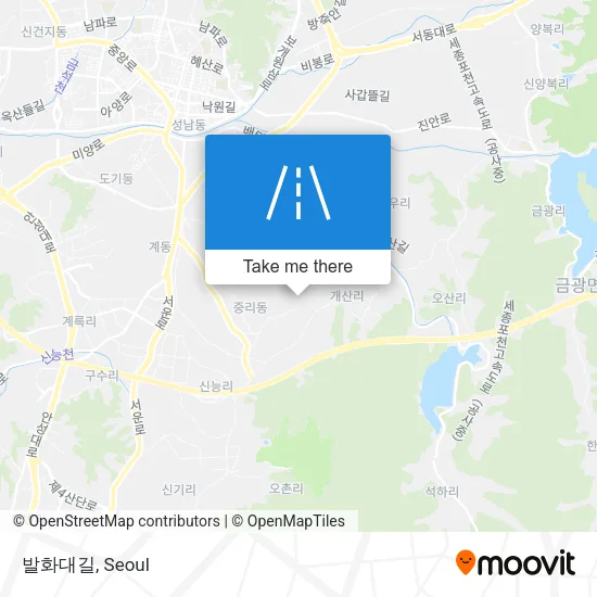 발화대길 map