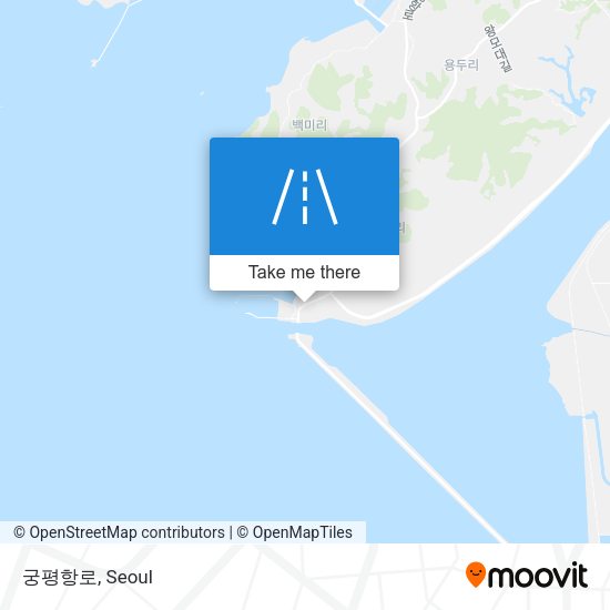 궁평항로 map