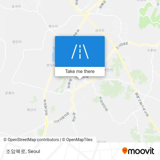 조암북로 map