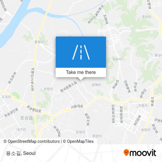 용소길 map