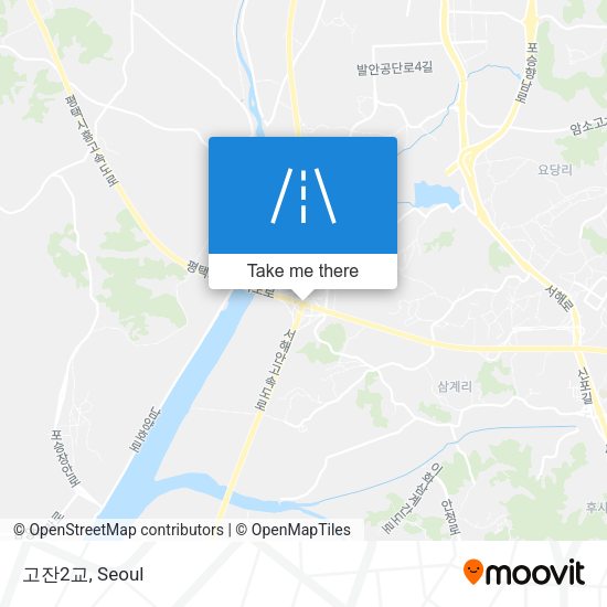 고잔2교 map