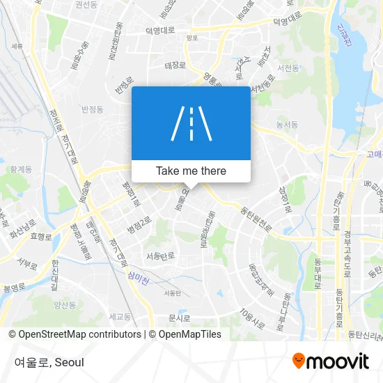 여울로 map