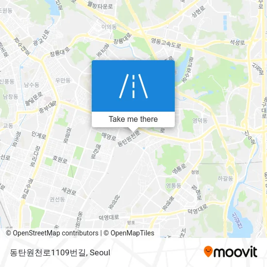동탄원천로1109번길 map