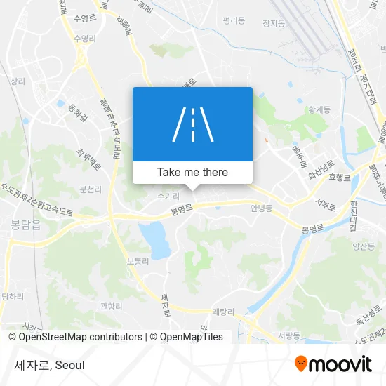 세자로 map