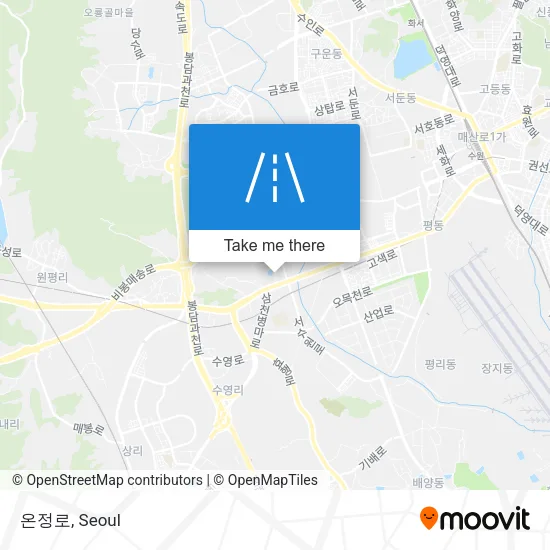 온정로 map