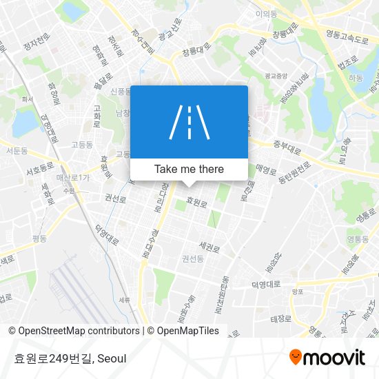 효원로249번길 map