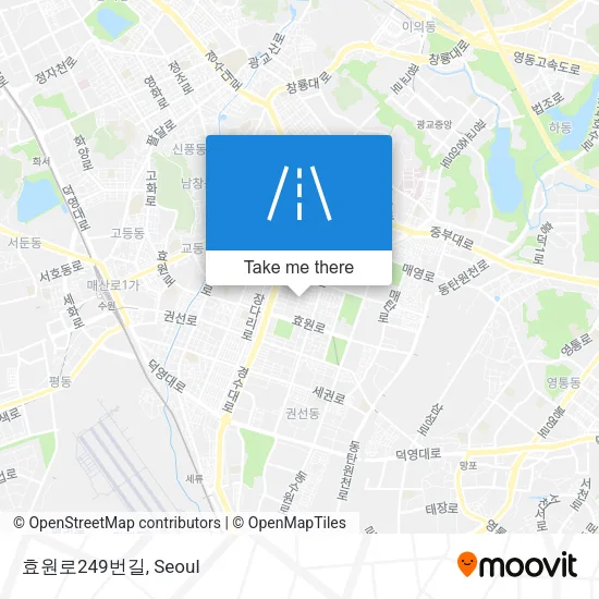 효원로249번길 map