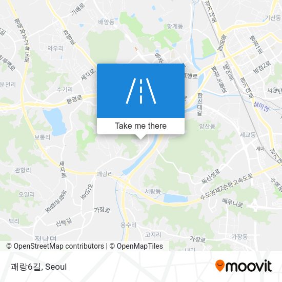 괘랑6길 map