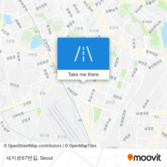 세지로67번길 map